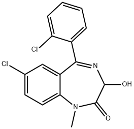 LORMETAZEPAM Struktur