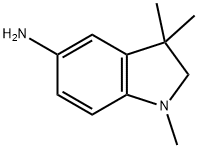 1H-Indol-5-amine, 2,3-dihydro-1,3,3-trimethyl- Struktur