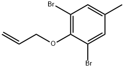 4-(allyloxy)-3,5-dibromobenzene Struktur