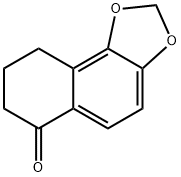 5,6-(METHYLENEDIOXY)-1-TETRALONE Struktur