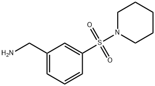 3-(Piperidine-1-sulfonyl)benzylamine Struktur