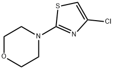 4-(4-CHLOROTHIAZOL-2-YL)MORPHOLINE Struktur