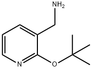 3-(AMINOMETHYL)-2-TERTBUTOXYPYRIDINE
 Struktur