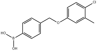 4-((4'-CHLORO-3'-METHYLPHENOXY)METHYL)P& Struktur