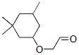 [(3,3,5-trimethylcyclohexyl)oxy]acetaldehyde Struktur