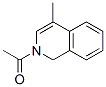 Isoquinoline,  2-acetyl-1,2-dihydro-4-methyl-  (9CI) Struktur