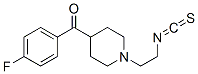 4-fluorophenyl 1-(2-isothiocyanatoethyl)piperidin-4-yl ketone Struktur