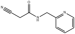 2-cyano-N-(pyridin-2-ylmethyl)acetamide Struktur