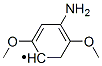 Phenyl,  4-amino-2,5-dimethoxy-  (9CI) Struktur