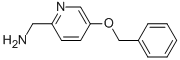 1-[5-(BENZYLOXY)PYRIDIN-2-YL]METHANAMINE Struktur