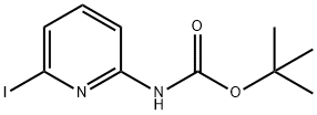 (6-IODO-PYRIDIN-2-YL)-CARBAMIC ACID TERT-BUTYL ESTER Struktur