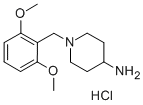 1-(2,6-DIMETHOXYBENZYL)PIPERIDIN-4-AMINEDIHYDROCHLORIDE
 Struktur