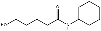 5-Hydroxypentanoic acid cyclohexylamide Struktur