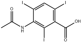 醋碘苯酸, 85-36-9, 結(jié)構(gòu)式