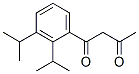 1-(diisopropylphenyl)butane-1,3-dione Struktur