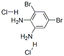 3,5-dibromobenzene-1,2-diamine dihydrochloride Struktur