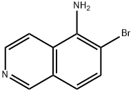 5-AMino-6-broMoisoquinoline Struktur