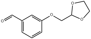 3-([1,3]DIOXOLAN-2-YLMETHOXY)-BENZALDEHYDE Struktur