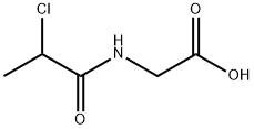 2-Chloropropionylglycine Struktur