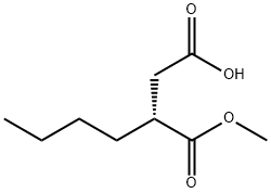 (R)-2-BUTYLSUCCINIC ACID-1-METHYL ESTER Struktur