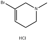 3-BROMO-1-METHYL-1,2,5,6-TETRAHYDROPYRIDINE HYDROCHLORIDE Struktur