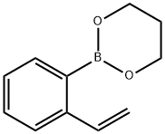 (2-VINYLPHENYL)BORONIC ACID, PROPANEDIOL CYCLIC ESTER Struktur