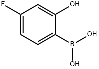 4-氟-2-羥基苯基硼酸 結構式