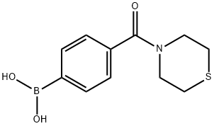 4-(THIOMORPHOLIN-4-YLCARBONYL)BENZENEBORONIC ACID price.