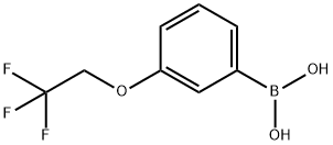 3-(2,2,2-TRIFLUOROETHOXY)PHENYLBORONIC ACID Struktur