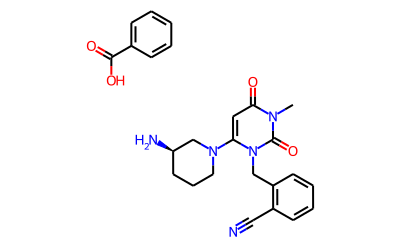 Alogliptin benzoate