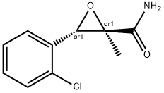 (2R,3S)-3-(2-CHLOROPHENYL)-2-METHYLOXIRANE-2-CARBOXAMIDE Struktur