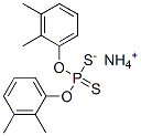 ammonium O,O-bis(dimethylphenyl) dithiophosphate Struktur