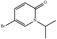 5-BROMO-1-ISOPROPYLPYRIDIN-2(1H)-ONE Struktur