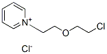 1-[2-(2-chloroethoxy)ethyl]pyridinium chloride Struktur