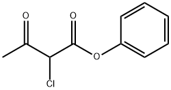 phenyl 2-chloroacetoacetate Struktur