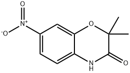 2,2-DIMETHYL-7-NITRO-2H-BENZO[B][1,4]OXAZIN-3(4H)-ONE Structure