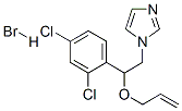 1-[2-(allyloxy)-2-(2,4-dichlorophenyl)ethyl]-1H-imidazole hydrobromide Struktur