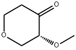 (R)-3-Methoxydihydro-2H-pyran-4(3H)-one Struktur