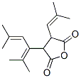 dihydro-3-(triisobutenyl)furan-2,5-dione Struktur