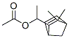 1-(3,3-dimethylbicyclo[2.2.1]hept-5-en-2-yl)ethyl acetate Struktur