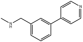 N-METHYL-N-(3-PYRIDIN-4-YLBENZYL)AMINE Struktur