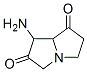 1H-Pyrrolizine-1,6(5H)-dione,  7-aminotetrahydro- Struktur