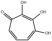 3,7-dihydroxytropolone Struktur