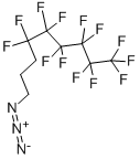 4,4,5,5,6,6,7,7,8,8,9,9,9-十三氟壬基疊氮化物 結(jié)構(gòu)式