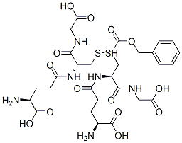 S-carbobenzoxyglutathione Struktur