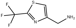 2-(Trifluoromethyl)-4-thiazolemethanamine Struktur