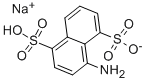 8-AMINO-1,5-NAPHTHALENEDISULFONIC ACID MONOSODIUM SALT Struktur