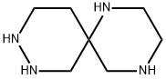 1,4,8,9-Tetraazaspiro[5.5]undecane  (9CI) Struktur