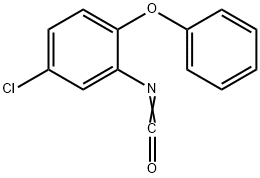 5-CHLORO-2-PHENOXYPHENYL ISOCYANATE  97 Struktur