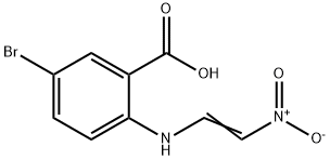 Benzoic acid, 5-broMo-2-[(2-nitroethenyl)aMino]-